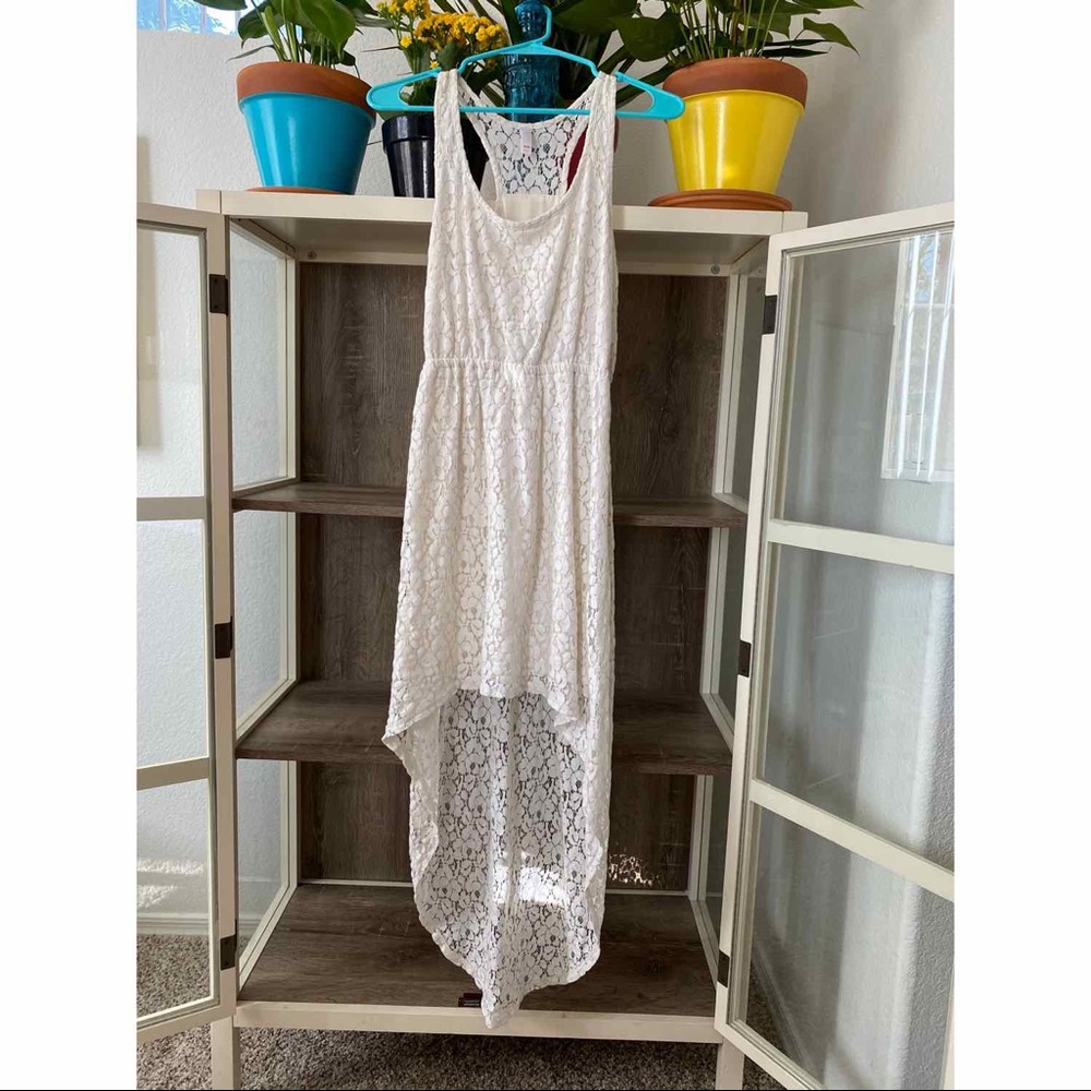 High Low Lace Dress